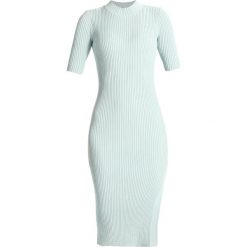 IVY & OAK SHIFT DRESS Sukienka dzianinowa mint green. Zielone sukienki damskie marki IVY & OAK, bez wzorów, z poliesteru, bez kołnierzyka, bez rękawów. W wyprzedaży za 467,35 zł.