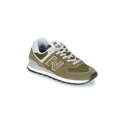 Buty New Balance ML574. Zielone trampki i tenisówki damskie New Balance, bez wzorów, bez zapięcia. Za 329,30 zł.