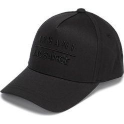 Armani Exchange Czapka z daszkiem Czarny. Czarne czapki męskie z bawełny. Za 237,95 zł.