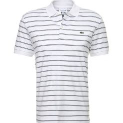 Lacoste Koszulka polo blanc/marine. Białe koszulki męskie Lacoste, xxl, bez wzorów, z bawełny, marine, polo, bez rękawów. Za 409,00 zł.