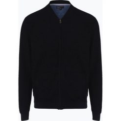 Nils Sundström - Kardigan męski, niebieski. Niebieskie swetry rozpinane męskie Nils Sundström, m, eleganckie. Za 229,95 zł.