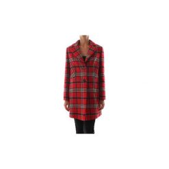 Płaszcze Kaos Collezioni KIJMR017. Czerwone kurtki damskie Kaos Collezioni, bez wzorów. Za 435,98 zł.