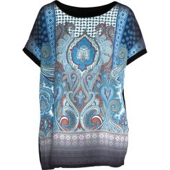 Czarny T-shirt Sage. Czarne bluzki damskie marki Born2be, l. Za 29,99 zł.