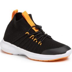 Sneakersy REIMA - Ridge 569392 9990. Czarne trampki chłopięce Reima, bez wzorów, z tworzywa sztucznego, na sznurówki. W wyprzedaży za 199,00 zł.