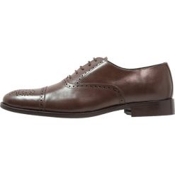 Buty wizytowe męskie: Edwin Wallace Eleganckie buty marron brosse