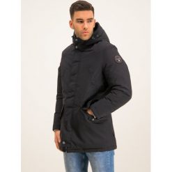 Parka Napapijri Aberdar N0YIWM. Czarne kurtki męskie Napapijri, na zimę, m, bez wzorów, z poliamidu, bez kaptura. W wyprzedaży za 639,00 zł.