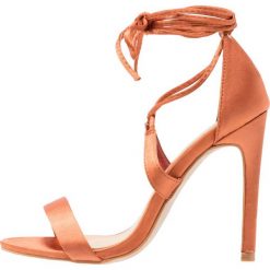 Rzymianki damskie: Glamorous Sandały na obcasie copper