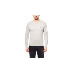 Swetry U.S Polo Assn. Sweter U.S Polo Assn. Roundneck Pullover Grey 51894-280. Szare swetry klasyczne męskie marki U.S. Polo Assn., s, polo. Za 139,00 zł.