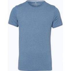 Nils Sundström - T-shirt męski, niebieski. Niebieskie t-shirty męskie marki Nils Sundström, m, z aplikacjami, z bawełny. Za 69,95 zł.