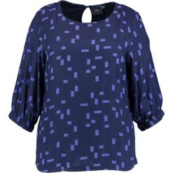 Bluzki asymetryczne: I.scenery JRIBUI Bluzka navy blazer