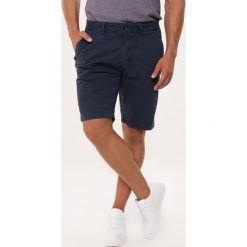 Granatowe Szorty Ful. Niebieskie spodenki i szorty męskie Born2be, xl, bez wzorów. W wyprzedaży za 74,99 zł.