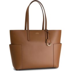 Torebka LAUREN RALPH LAUREN - Carlyle 431746217002 F Brwn/Blk. Pomarańczowe torebki klasyczne damskie Lauren Ralph Lauren, bez wzorów, ze skóry, klasyczne, bez dodatków. Za 1299,00 zł.