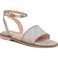 Sandały JOOP! - Cortina 4140004938 Light Grey 801. Szare klapki damskie JOOP!, bez wzorów, ze skóry ekologicznej, bez obcasa, na obcasie. W wyprzedaży za 419,00 zł.