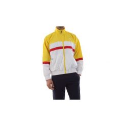 Kurtki krótkie Fila 607082 KAYA JACKET. Żółte kurtki damskie Fila, s, bez wzorów, krótkie, bez kaptura. Za 301,33 zł.