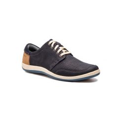 LASOCKI FOR MEN MI20-QUENTIN-01. Czarne półbuty męskie Lasocki For Men, bez wzorów, ze skóry, bez zapięcia. Za 169,99 zł.