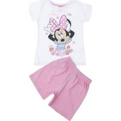TXM Piżama dziewczęca z krótkim rękawem Minnie 116 RÓŻOWY. Różowe piżamy dziewczęce TXM, bez wzorów, z krótkim rękawem. Za 29,99 zł.