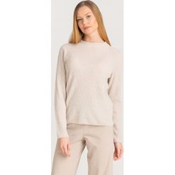 SWETER DIDONE Max Mara Leisure. Brązowe swetry damskie Max Mara Leisure, s, bez wzorów, z kaszmiru, bez rękawów, bez kaptura. Za 665,40 zł.