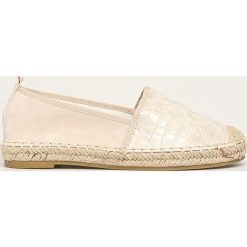 Answear - Espadryle Best Shoes. Brązowe espadryle damskie ANSWEAR, bez wzorów, z gumy, bez obcasa, na obcasie. Za 99,90 zł.