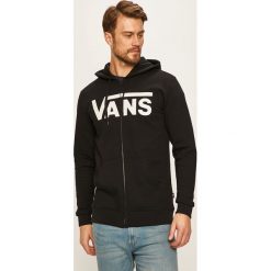 Vans - Bluza. Czarne bluzy męskie Vans, s, z nadrukiem, z bawełny, z kapturem. Za 299,90 zł.