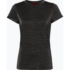 HUGO - T-shirt damski – Denna_1, czarny. Czarne t-shirty damskie HUGO, l. Za 269,95 zł.