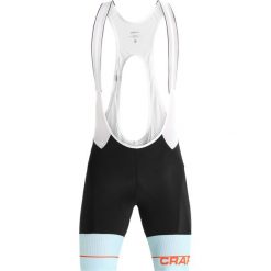 Craft ROUTE BIB SHORTS Krótkie spodenki sportowe black/heal. Czarne spodenki sportowe męskie marki Gore Wear, z elastanu, sportowe. Za 549,00 zł.