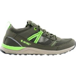 Buty trekkingowe męskie: Hi-tec Buty męskie Ogle Khaki / Lime / Beige r. 46