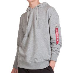 ALPHA INDUSTRIES X-FIT HOODY > 15832117. Bluzy męskie Alpha Industries, xxl, bez wzorów, z bawełny, klasyczne, z okrągłym kołnierzem, bez rękawów, bez kaptura. W wyprzedaży za 199,99 zł.