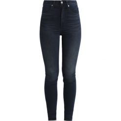 Calvin Klein Jeans CKJ 010 HIGH RISE SKINNY Jeans Skinny Fit milan blue black. Niebieskie jeansy damskie relaxed fit Calvin Klein Jeans, z bawełny. Za 549,00 zł.