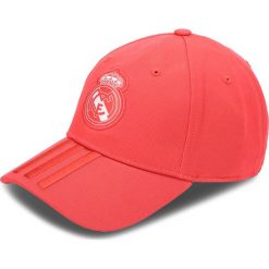 Czapka z daszkiem adidas - Real 3S Cap CZ6101 Reacor/Vivred/White. Czerwone czapki z daszkiem damskie Adidas, z bawełny. Za 79,95 zł.