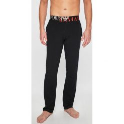 Emporio Armani - Piżama. Czarne piżamy męskie marki Emporio Armani, s, z elastanu. W wyprzedaży za 219,90 zł.