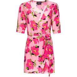 Sukienka letnia The Kooples Pivoine In Love FROB18109K. Różowe sukienki damskie The Kooples, na lato, bez wzorów, z jedwabiu, bez kołnierzyka, bez rękawów. W wyprzedaży za 849,00 zł.