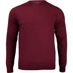 Burgundowy Elegancki Sweter Bawełniany (U-neck) - Adriano Guinari - Bordowy, Męski SWADGAW18tavnyportU. Czerwone swetry męskie m, z bawełny, eleganckie. Za 99,00 zł.
