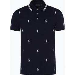 Polo Ralph Lauren - Męska koszulka polo – Slim fit, niebieski. Niebieskie koszulki męskie Polo Ralph Lauren, s, bez wzorów, bez rękawów. Za 659,95 zł.