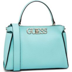 Torebka GUESS - Uptown Chic (VG) HWVG73 01050 TUR. Niebieskie torebki klasyczne damskie Guess, z aplikacjami, ze skóry ekologicznej, klasyczne, bez dodatków. W wyprzedaży za 479,00 zł.