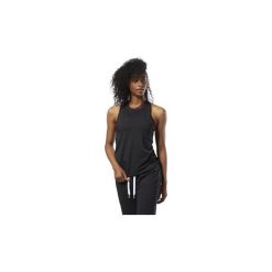 Topy na ramiączkach / T-shirty bez rękawów Reebok Sport Koszulka Burnout. Czarne topy damskie marki Reebok Sport, xs, bez wzorów, bez kołnierzyka, bez rękawów, bez kaptura. Za 139,00 zł.