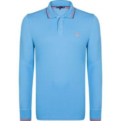 Giorgio Di Mare koszulka polo męska L niebieska. Niebieskie koszulki męskie Giorgio di Mare, m, bez wzorów, z długim rękawem. Za 149,00 zł.