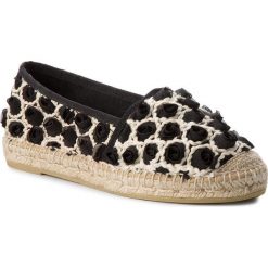 Espadryle KANNA - KV6083 Santero Negro. Czarne espadryle damskie Kanna, z materiału, na płaskiej podeszwie. W wyprzedaży za 149,00 zł.