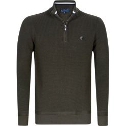 Sir Raymond Tailor męski sweter Attendant M khaki. Brązowe swetry męskie Sir Raymond Tailor, m, bez wzorów, bez kołnierzyka, bez kaptura. Za 179,00 zł.