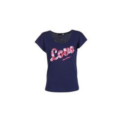 T-shirty z krótkim rękawem Love Moschino W4G4127. Niebieskie t-shirty damskie marki Love Moschino. Za 482,30 zł.