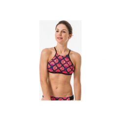 Góra kostiumu kąpielowego ANDREA SUPAI DIVA damska. Różowe t-shirty damskie OLAIAN, bez wzorów, z elastanu, sportowe, bez kołnierzyka. Za 59,99 zł.