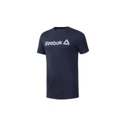 T-shirty z krótkim rękawem Reebok Sport Koszulka Linear Read. Czarne koszulki męskie Reebok Sport, s, bez wzorów, sportowe, bez kołnierzyka, z krótkim rękawem, krótkie. Za 69,95 zł.