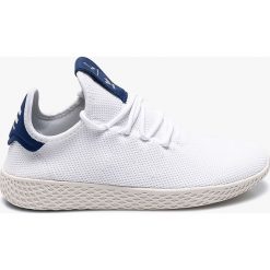 Adidas Originals - Buty Pharrell Williams Tennis Hu W. Białe buty sportowe damskie adidas Originals, bez wzorów, z materiału, sportowe. W wyprzedaży za 319,90 zł.