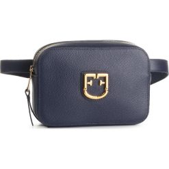 Saszetka nerka FURLA - Belvedere 1033267 E EV46 Q26 Blu Notte g. Niebieskie nerki damskie Furla, bez wzorów, ze skóry, młodzieżowe, bez dodatków. Za 749,00 zł.