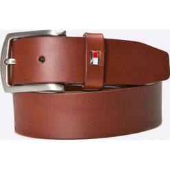Tommy Hilfiger - Pasek Denton. Czarne paski męskie TOMMY HILFIGER, w paski, ze skóry. Za 179,90 zł.