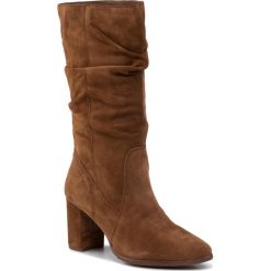 Kozaki LASOCKI - 70600-01 Camel. Pomarańczowe kozaki damskie Lasocki, ze skóry, bez obcasa, bez zapięcia. Za 379,99 zł.