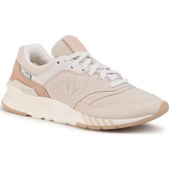 Sneakersy NEW BALANCE - CW997HBG Beżowy. Brązowe półbuty damskie New Balance, z zamszu. W wyprzedaży za 299,00 zł.