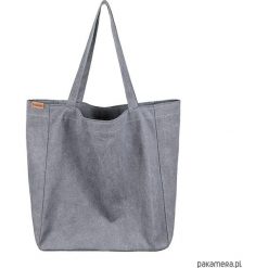 Lazy bag torba grafitowa na zamek / vegan. Szare torebki klasyczne damskie Pakamera, w paski. Za 175,00 zł.