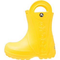 Kalosze damskie: Crocs HANDLE IT RAIN BOOT KIDS Kalosze yellow