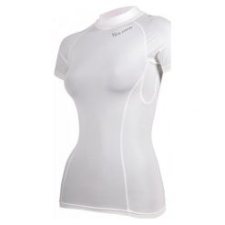 Topy sportowe damskie: Silvini Koszulka Termiczna Compresso wd264 White Xs