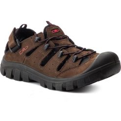 Sandały CMP - Avior Hiking Sandal 39Q9657 Espresso Q938. Pomarańczowe sandały męskie CMP, ze skóry, bez zapięcia. W wyprzedaży za 209,00 zł.